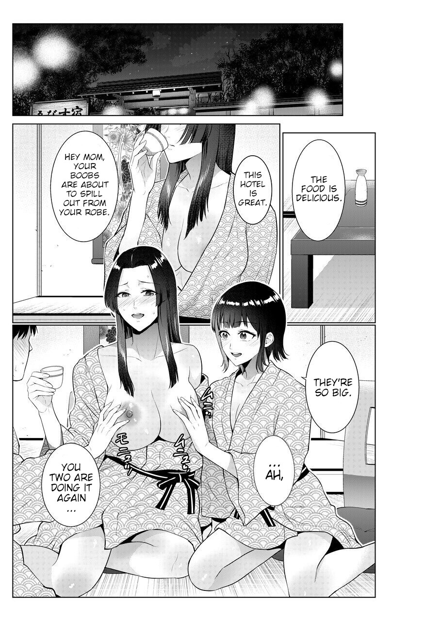 Hentai Manga Comic-Sex with Mother and Sister at a Ryokan-Read-16